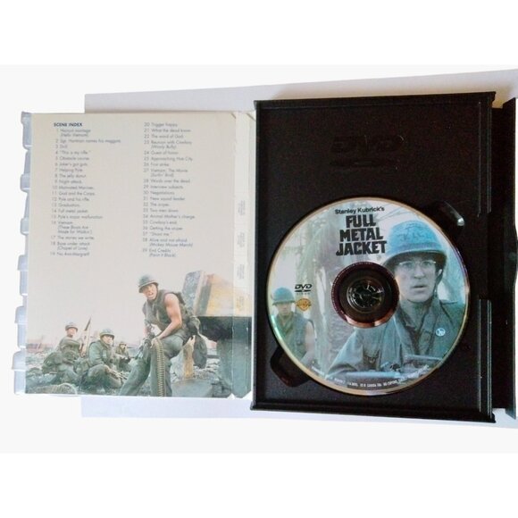 Full Metal Jacket DVD 1987 Stanley Kubrick F Digitally Restored  Vietnam - Picture 2 of 9